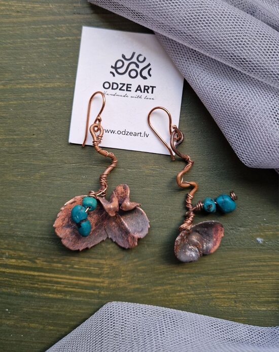 Vara auskari "Dzintra"